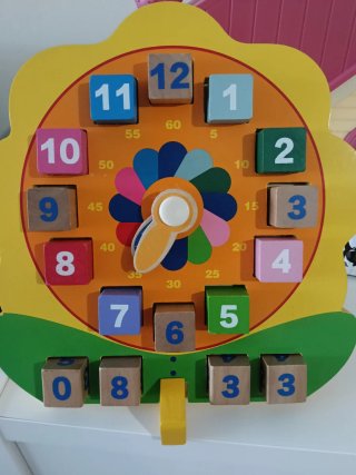 Reloj Puzzle Educativo Infantil