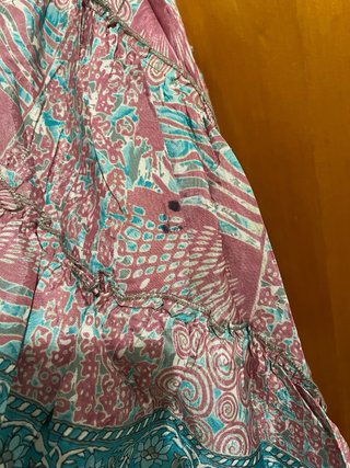 Falda boho asimétrica talla única