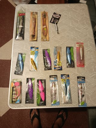 Lotes de señuelos de pesca