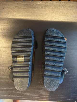 Sandalias negras mujer