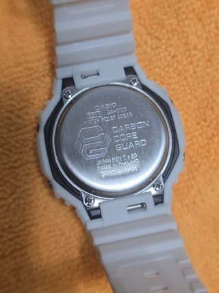 Reloj Casio G-Shock GA-2100 Blanco/Azul