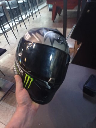 Casco Moto Monster Scorpion Talla XS