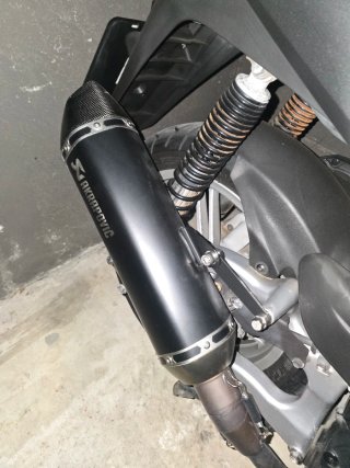 Escape Akrapovic Honda SH300i / 350 ADV