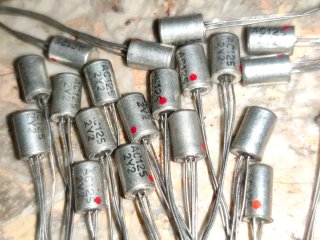 Transistor AC125 2Y2 (Lotto)e vari