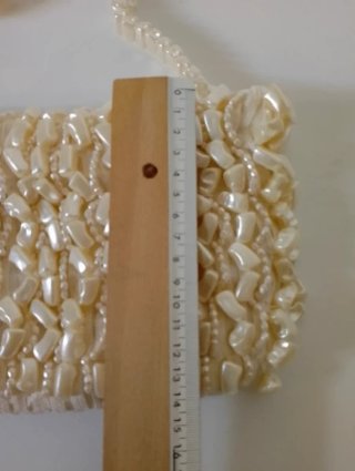Bolso de perlas Zara