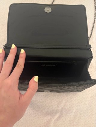 Bolso bandolera Love Moschino negro
