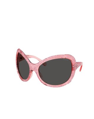 Occhiali da sole Swarovski rosa con cristalli