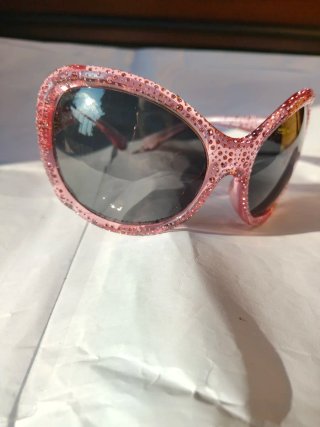 Occhiali da sole Swarovski rosa con cristalli