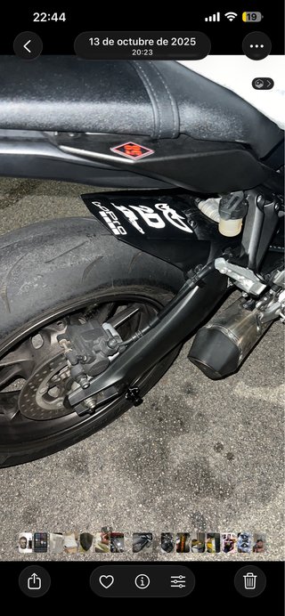 Yamaha MT-09 2016 gris