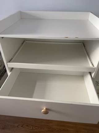 Cómoda cambiador bebé blanca de Ikea