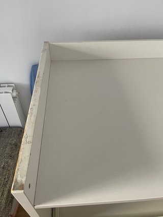 Cómoda cambiador bebé blanca de Ikea