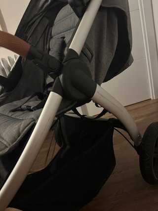 Carrito Hauck Uptown Gris + Saco + Bolso + Burbuja