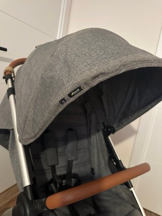 Carrito Hauck Uptown Gris + Saco + Bolso + Burbuja