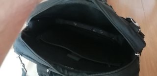 Borsa porta PC HP tracolla nera
