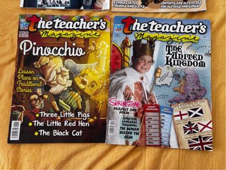 Lote 7 Revistas INGLÉS The teacher’s magazine