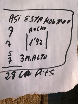 Estanterías metálicas para almacén Desmontadas