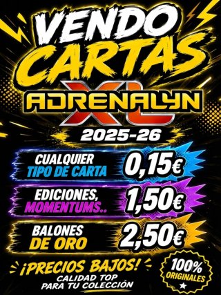 PIDE TUS FALTAS ADRENALYN XL 2025-26