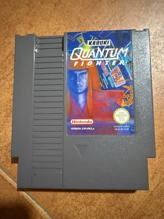 Quantum Fighter Kabuki Nintendo NES Español