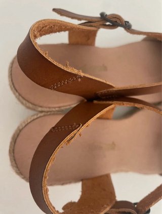 Sandalias esparto nuevas