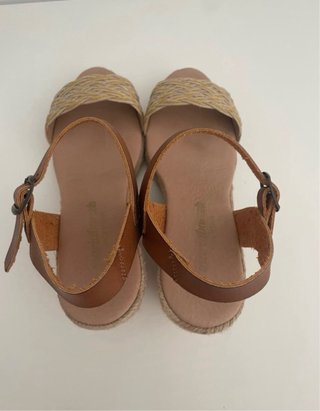 Sandalias esparto nuevas