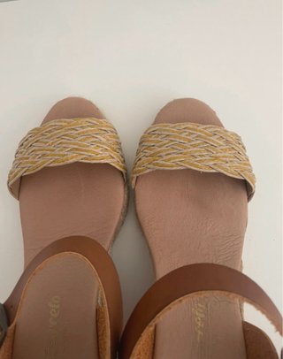 Sandalias esparto nuevas