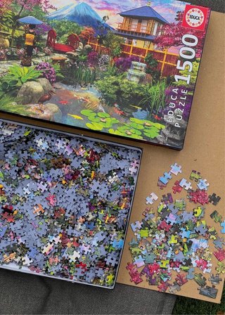 Puzzle Educa 1500 Piezas Jardín Japonés