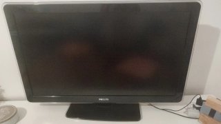 Televisión Philips Negra