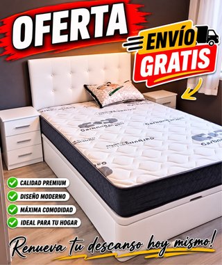 ¡ESTRENA CANAPÉ + COLCHÓN NUEVO AL MEJOR PRECIO!