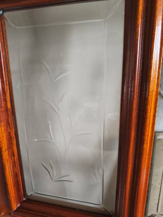 2 Puertas Madera con Cristal