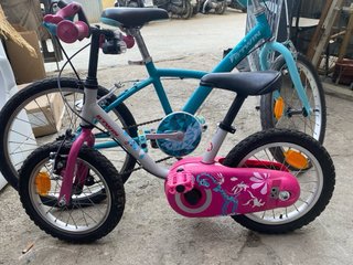 Bicicleta infantil B'TWIN azul