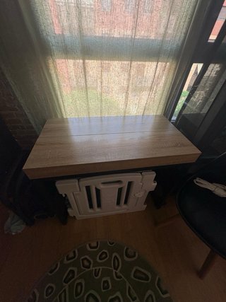 Mesa Comedor Industrial Extensible Madera Metal