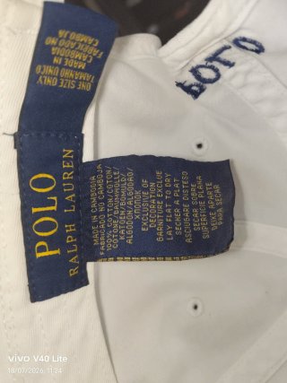Gorra Polo Ralph Lauren Blanca
