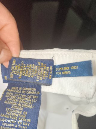 Gorra Polo Ralph Lauren Blanca