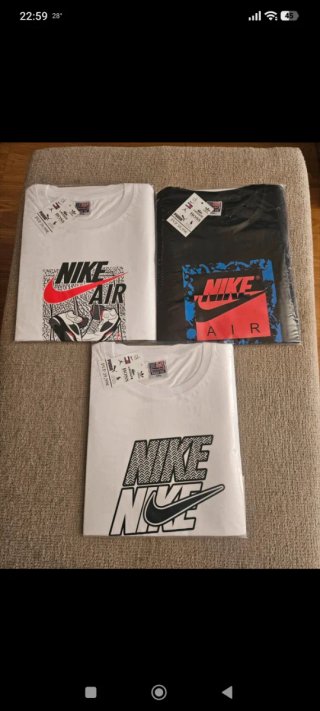 Camiseta Nike XXL Blanca