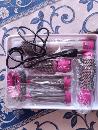 Set Moldeador 5 en 1 + Rizador