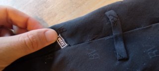 Corbata seda negra