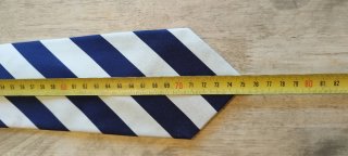 Corbata René Chagal Rayas Azul y Blanco