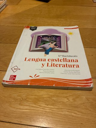 Lengua castellana y Literatura 1.º Bachillerato...
