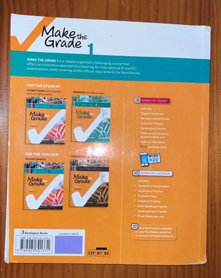 Make the Grade Bachillerato 1. Student's book