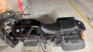 BMW K 75 Fiambre Touring Negra
