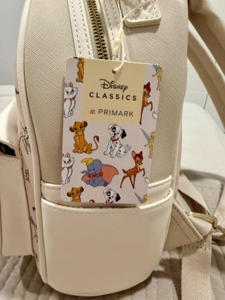 Mochila Disney Bambi Rosa y Blanca