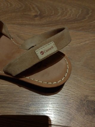 Abarcas Castell Beige Talla 36