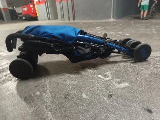 Silla de paseo Chicco azul