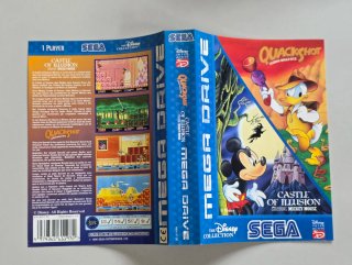 Castle of Illusion & Quackshot Sega Mega Drive