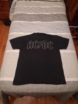 Camiseta ACDC Hells Bells Negra