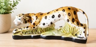 Ceramica vintage leopardo