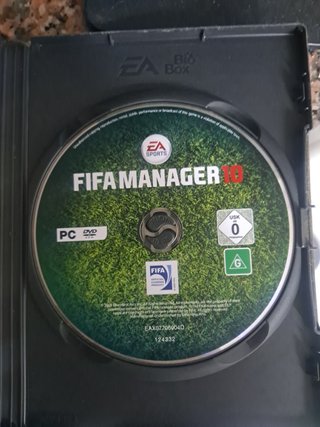 FIFA MANAGER 10 PC DVD