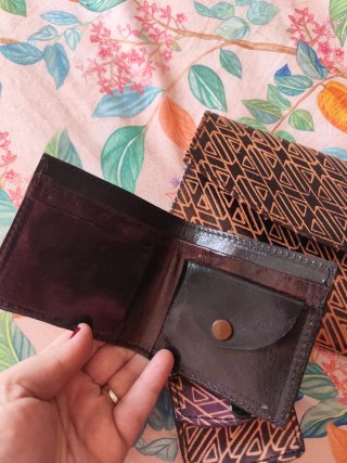 Conjunto de carteras de cuero