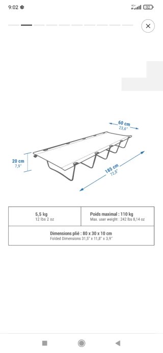 Kit Camping: Tienda, Mochila y Cama Portátil