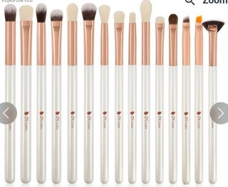 Kit 15 Pinceles Maquillaje Ojos Ducare
